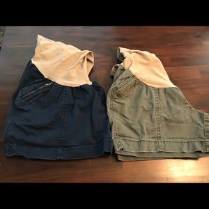 Maternity shorts